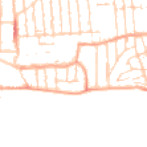 Daytime road noise heatmap for SS9 1AY