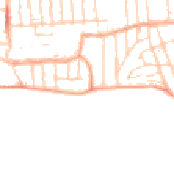 Daytime road noise heatmap for SS9 1BE