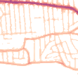 Daytime road noise heatmap for SS9 1BP