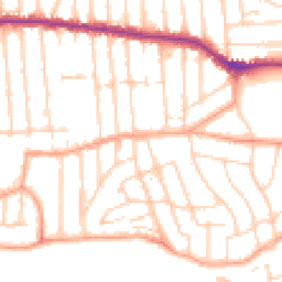 Daytime road noise heatmap for SS9 1BZ