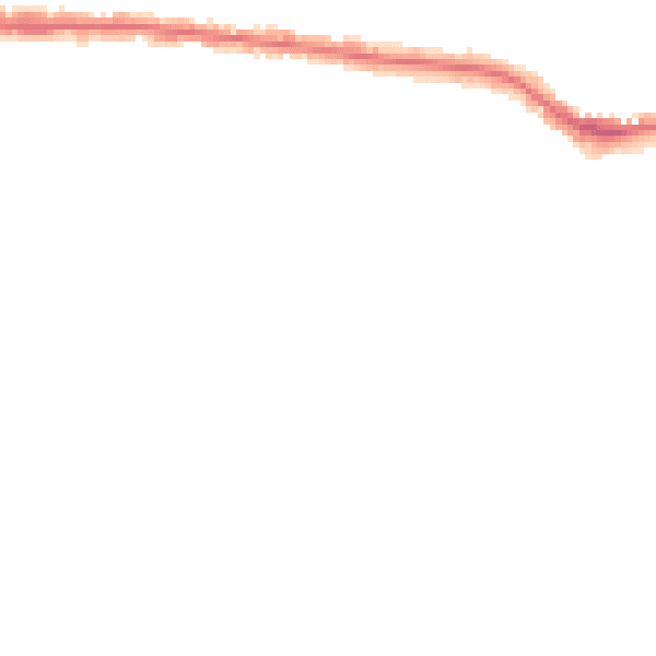Night-time road noise heatmap for SS9 1DA