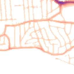 Daytime road noise heatmap for SS9 1ES