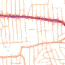 Daytime road noise heatmap for SS9 1NG