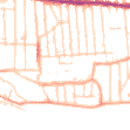 Daytime road noise heatmap for SS9 1RJ
