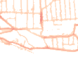 Daytime road noise heatmap for SS9 2DE