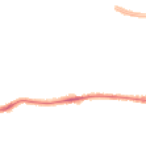 Night-time road noise heatmap for SS9 3AJ