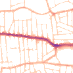 Daytime road noise heatmap for SS9 3LH
