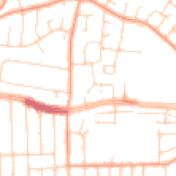 Daytime road noise heatmap for SS9 4HD