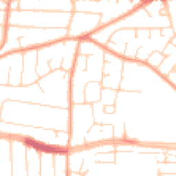 Daytime road noise heatmap for SS9 4HG