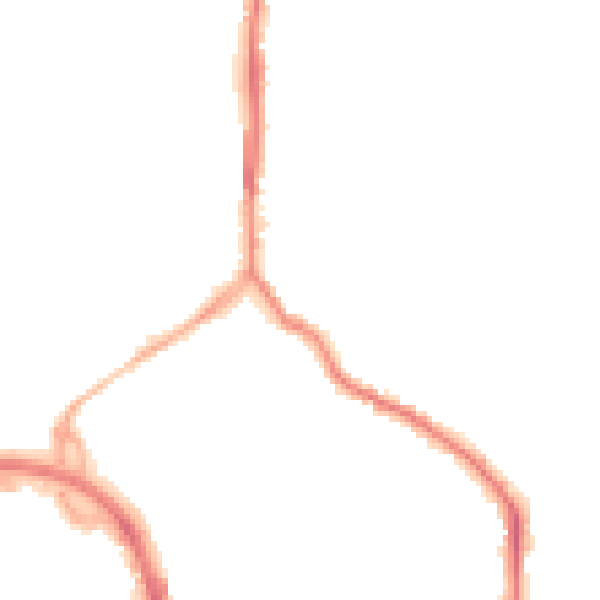 Night-time road noise heatmap for ST1 2JR