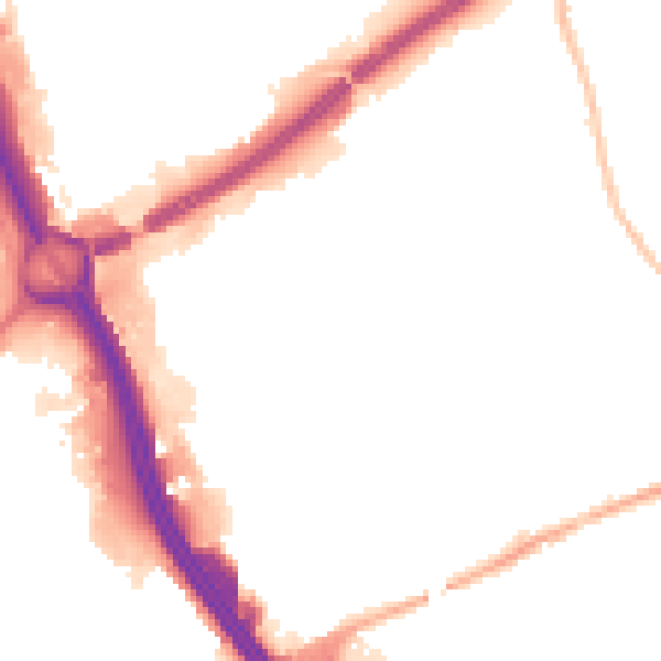 Night-time road noise heatmap for ST1 5GB