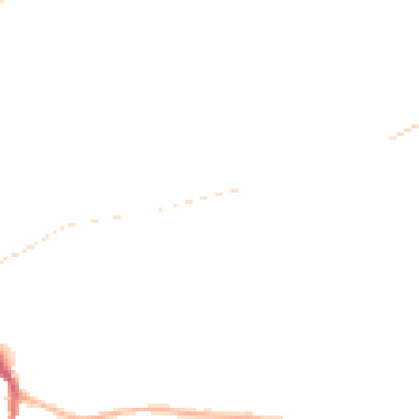 Night-time road noise heatmap for ST10 1BX