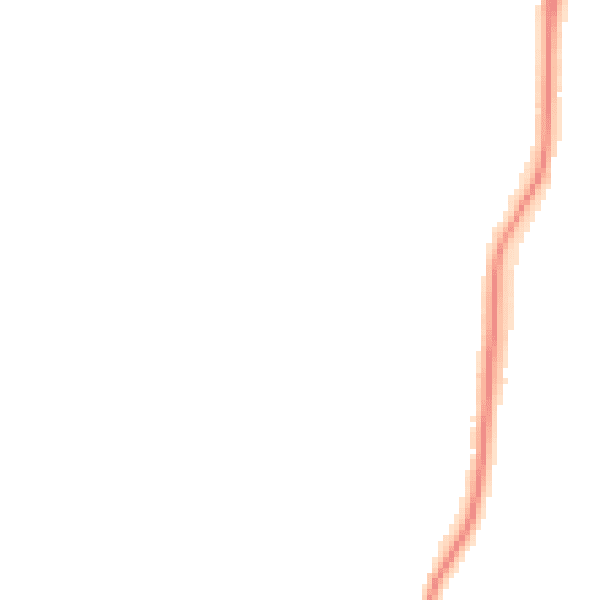 Night-time road noise heatmap for ST10 1DP