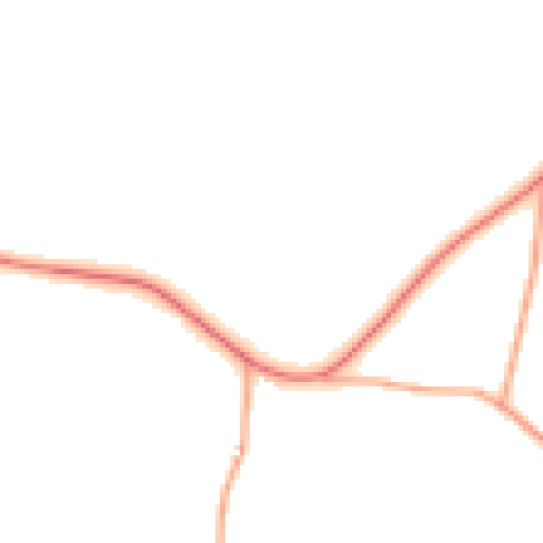 Daytime road noise heatmap for ST10 1TR
