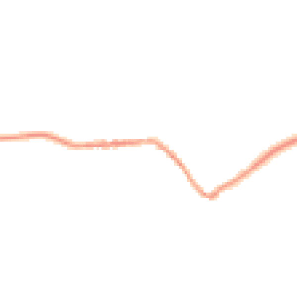 Night-time road noise heatmap for ST10 2AH