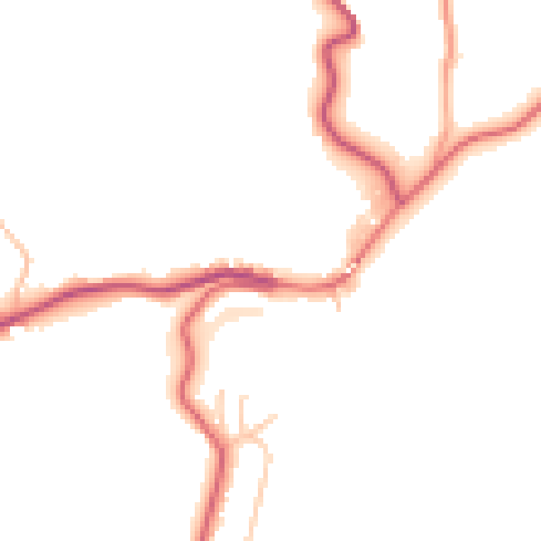 Daytime road noise heatmap for ST10 2HA