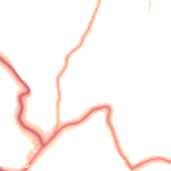 Daytime road noise heatmap for ST10 2HH