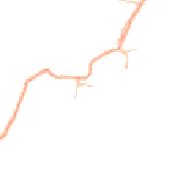 Daytime road noise heatmap for ST10 2HL