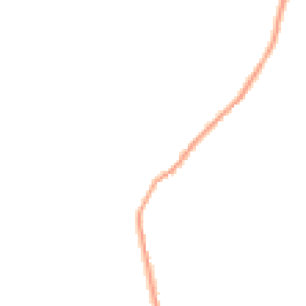 Night-time road noise heatmap for ST10 2LE