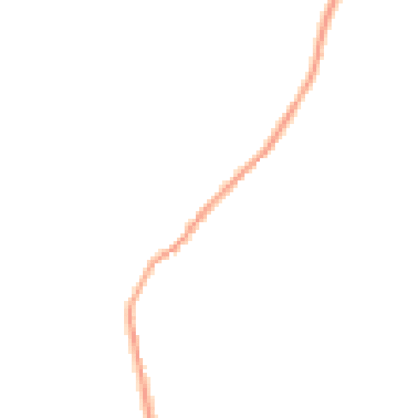 Night-time road noise heatmap for ST10 2LU