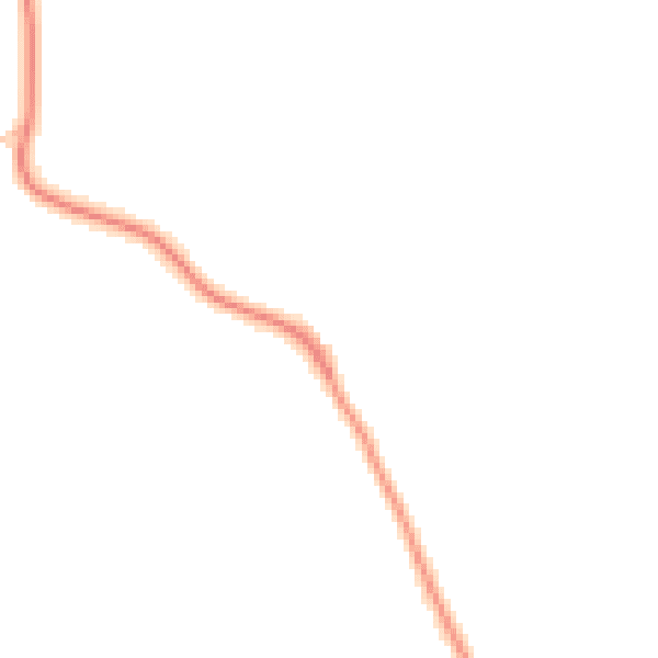 Daytime road noise heatmap for ST10 2PG