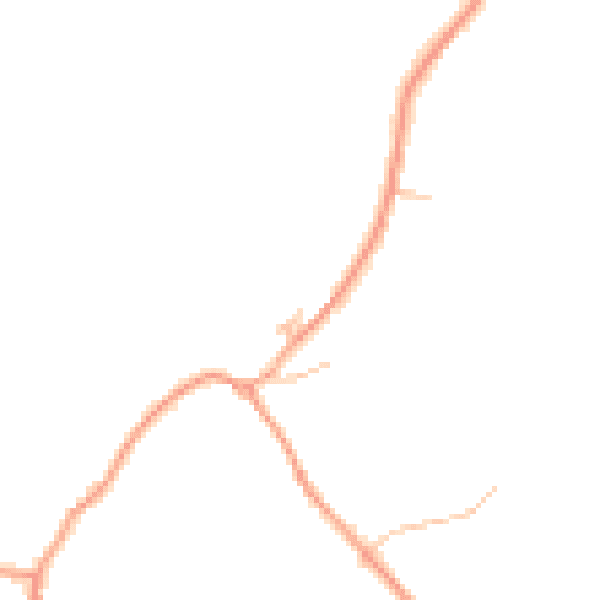 Daytime road noise heatmap for ST10 2QA
