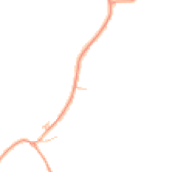 Daytime road noise heatmap for ST10 2QB