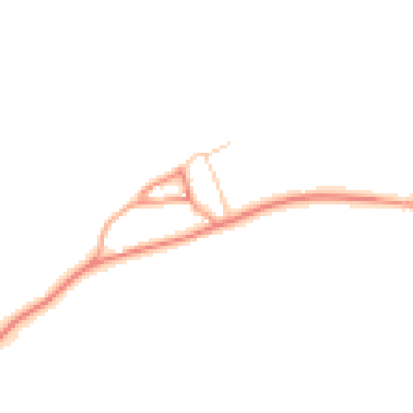 Daytime road noise heatmap for ST10 3EL