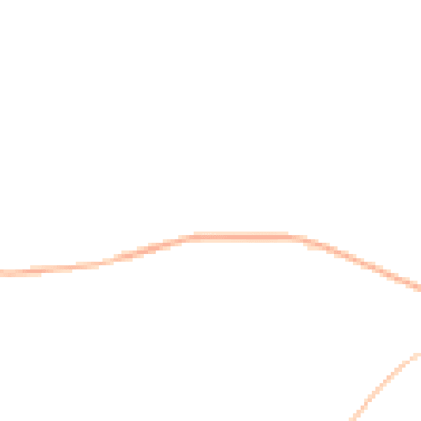 Night-time road noise heatmap for ST10 3EX