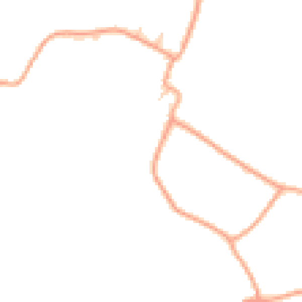 Daytime road noise heatmap for ST10 4PX