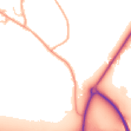 Daytime road noise heatmap for ST14 5AF