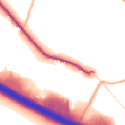 Daytime road noise heatmap for ST14 5DY