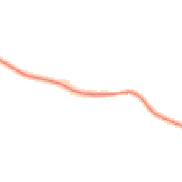 Night-time road noise heatmap for ST14 5EF