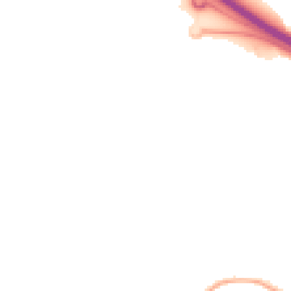 Night-time road noise heatmap for ST14 5FS