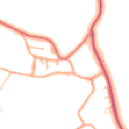 Daytime road noise heatmap for ST14 5GB