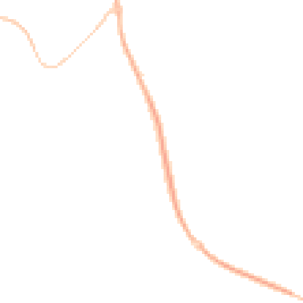 Night-time road noise heatmap for ST14 5HB
