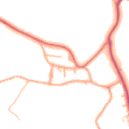 Daytime road noise heatmap for ST14 5HH