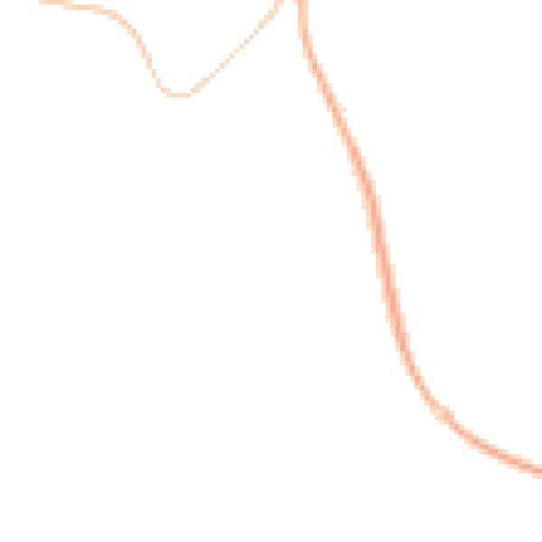 Night-time road noise heatmap for ST14 5HT