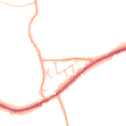 Daytime road noise heatmap for ST14 5NJ