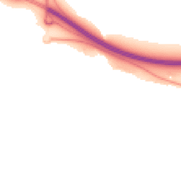 Night-time road noise heatmap for ST14 5NS