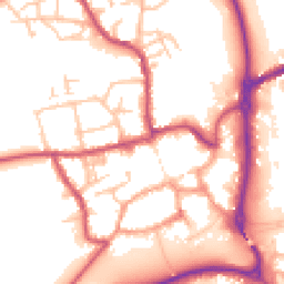 Daytime road noise heatmap for ST14 7LG