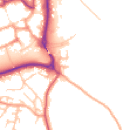 Daytime road noise heatmap for ST14 8BA