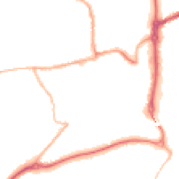 Night-time road noise heatmap for ST14 8EU