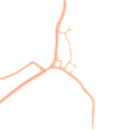Daytime road noise heatmap for ST14 8PZ