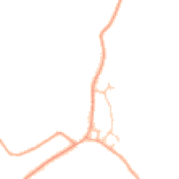 Daytime road noise heatmap for ST14 8QH