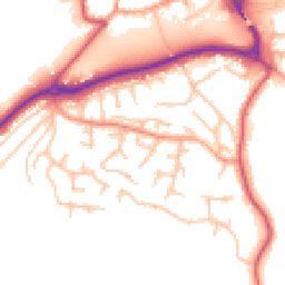 Daytime road noise heatmap for ST14 8UD