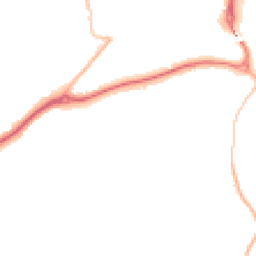 Night-time road noise heatmap for ST14 8UF