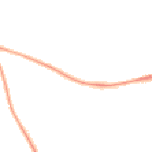 Night-time road noise heatmap for ST17 0DQ