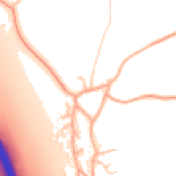 Daytime road noise heatmap for ST17 0RF