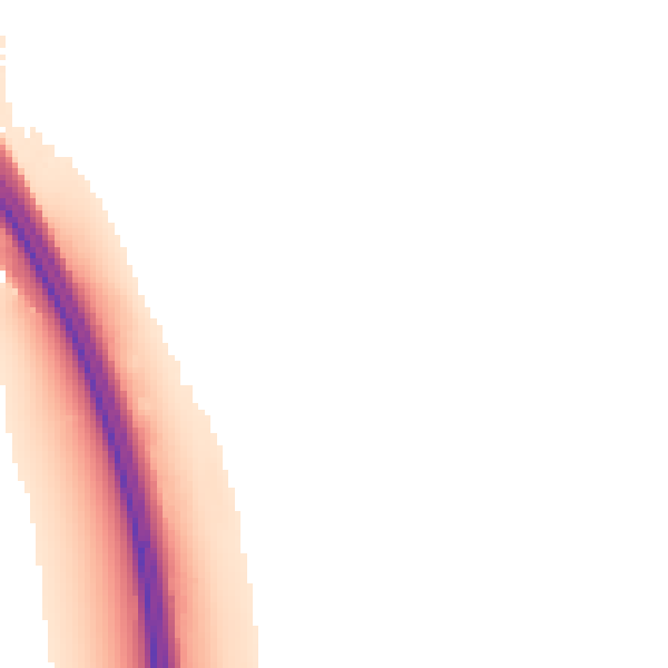 Night-time road noise heatmap for ST17 0RJ